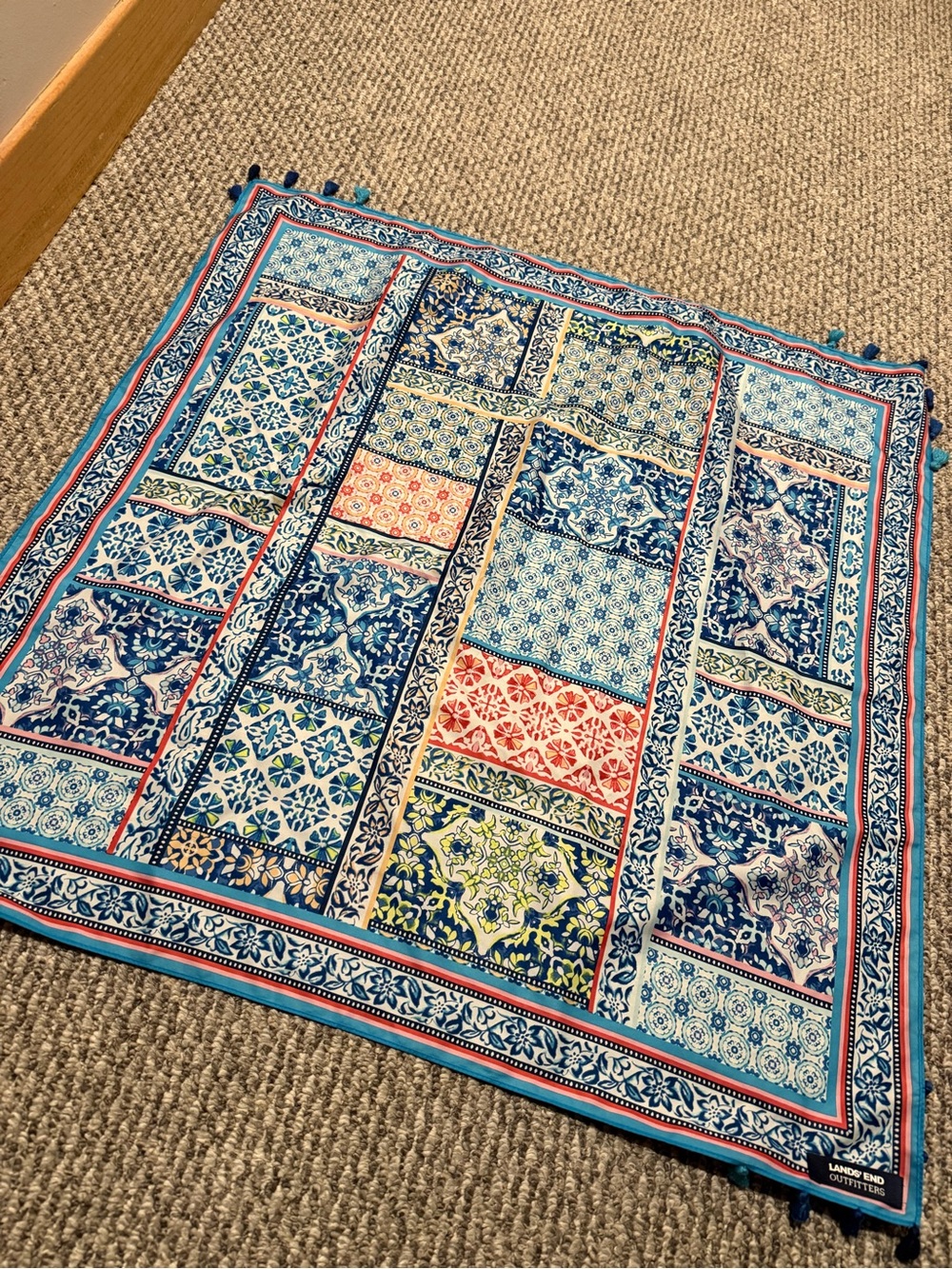 Patchwork scarf - Picture 4 of 4